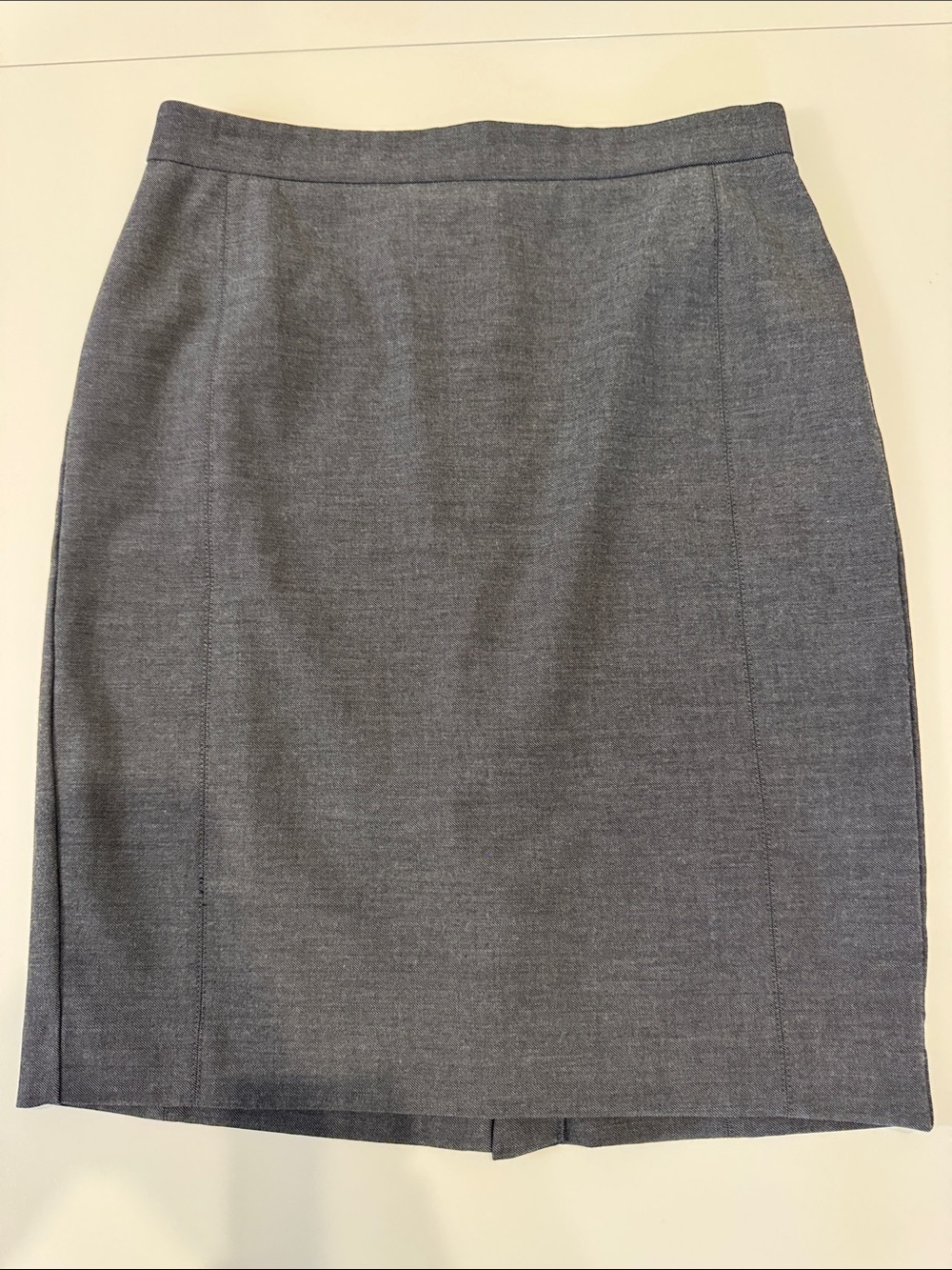 Ann Taylor Heathered Gray Pencil Skirt- Tailored Workwear